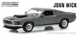 Ford - Mustang Boss 429 *John Wick* 1969 grey - 1:43 - GreenLight - 86540 - gl86540 | Tom's Modelauto's Ford - Mustang Boss 429 *John Wick* 1969 grey - 1:43 - GreenLight - 86540 - gl86540 | Tom's Modelauto's