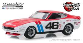 Datsun - 240Z #46 1970 white/red - 1:43 - GreenLight - 86334 - gl86334 | Tom's Modelauto's Datsun - 240Z #46 1970 white/red - 1:43 - GreenLight - 86334 - gl86334 | Tom's Modelauto's