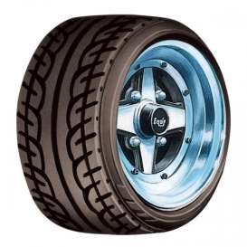 Wheels &amp; tires Rims & tires - 1:24 - Aoshima - 05547 - abk05547 | Toms Modelautos