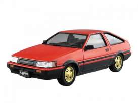 Toyota - 1983 red/black/gold - 1:24 - Aoshima - abk154963 | Tom's Modelauto's Toyota - 1983 red/black/gold - 1:24 - Aoshima - abk154963 | Tom's Modelauto's
