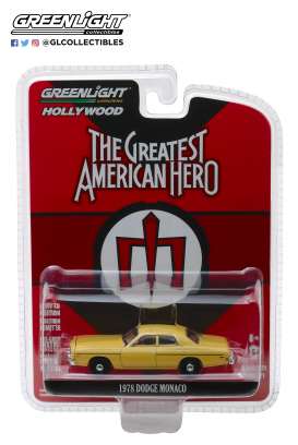 Dodge - Monaco 1978 yellow - 1:64 - GreenLight - 44810A - gl44810A | Tom's Modelauto's Dodge - Monaco 1978 yellow - 1:64 - GreenLight - 44810A - gl44810A | Tom's Modelauto's