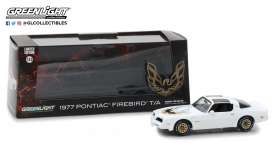 Pontiac  - Firebird Trans Am 1977 cameo white - 1:43 - GreenLight - 86331 - gl86331 | Toms Modelautos