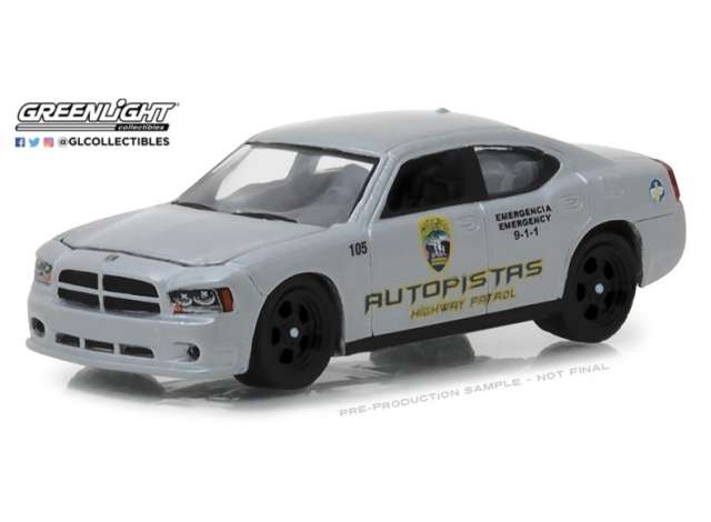 Dodge Charger Policia 2008 1 64 Greenlight Gl42850d