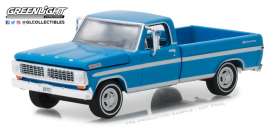 Ford - F-100 1970 grabber blue - 1:64 - GreenLight - gl29967 | Tom's Modelauto's Ford - F-100 1970 grabber blue - 1:64 - GreenLight - gl29967 | Tom's Modelauto's