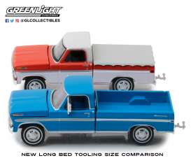 Ford | F-100 1970 Grabber Blue | 1:64 | GreenLight | gl29967 | Tom's
