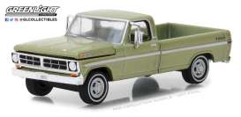 Ford  - F-100 1970 lime gold metallic - 1:64 - GreenLight - 29968 - gl29968 | Toms Modelautos
