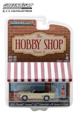 Chevrolet  - Camaro convertible 1969  - 1:64 - GreenLight - 97040B - gl97040B | Toms Modelautos