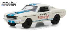 Shelby  - GT-350 1965 white/blue - 1:64 - GreenLight - 29949 - gl29949 | Toms Modelautos