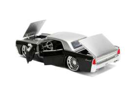 Lincoln  - Continental 1963 black/silver - 1:24 - Jada Toys - 99553bk - jada99553bk | Toms Modelautos