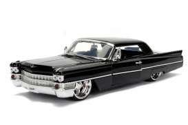 Cadillac - Hard Top 1963 black - 1:24 - Jada Toys - jada99550bk | Tom's Modelauto's Cadillac - Hard Top 1963 black - 1:24 - Jada Toys - jada99550bk | Tom's Modelauto's