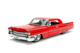 Cadillac - Hard Top 1963 red - 1:24 - Jada Toys - jada99551 | Tom's Modelauto's Cadillac - Hard Top 1963 red - 1:24 - Jada Toys - jada99551 | Tom's Modelauto's