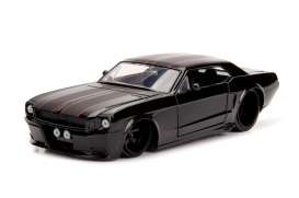 Ford  - Mustang hard top 1965 black - 1:24 - Jada Toys - 99967bk - jada99967bk | Toms Modelautos