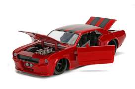 Ford  - Mustang hard top 1965 red - 1:24 - Jada Toys - 99967r - jada99967r | Toms Modelautos