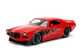 Chevrolet - Camaro 1971 red - 1:24 - Jada Toys - jada99969r | Tom's Modelauto's Chevrolet - Camaro 1971 red - 1:24 - Jada Toys - jada99969r | Tom's Modelauto's