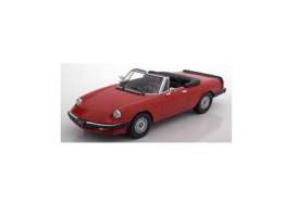 Alfa Romeo  - Spider 3 serie 1 1983 red - 1:18 - KK - Scale - kkdc180171 | Toms Modelautos