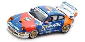 Porsche  - 1995 blue/red/orange - 1:43 - Spark - s5512 - spas5512 | Toms Modelautos