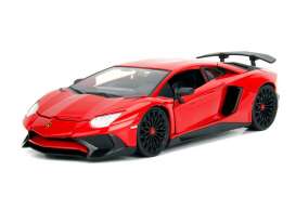 Lamborghini - Aventador SV 2017 red - 1:24 - Jada Toys - 99705 - jada99705r | Tom's Modelauto's Lamborghini - Aventador SV 2017 red - 1:24 - Jada Toys - 99705 - jada99705r | Tom's Modelauto's