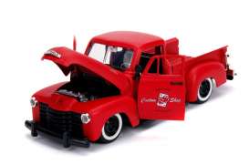 Chevrolet - pick-up 1953 primer red - 1:24 - Jada Toys - 99178 - jada99178r | Tom's Modelauto's Chevrolet - pick-up 1953 primer red - 1:24 - Jada Toys - 99178 - jada99178r | Tom's Modelauto's
