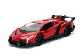 Lamborghini - Veneno 2017 red - 1:32 - Jada Toys - 30101r - jada30101r | Tom's Modelauto's Lamborghini - Veneno 2017 red - 1:32 - Jada Toys - 30101r - jada30101r | Tom's Modelauto's