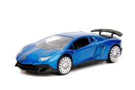 Lamborghini - Aventador SV 2017 metallic blue - 1:32 - Jada Toys - 30109b - jada30109b | Tom's Modelauto's Lamborghini - Aventador SV 2017 metallic blue - 1:32 - Jada Toys - 30109b - jada30109b | Tom's Modelauto's