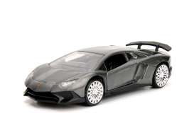 Lamborghini - Aventador SV 2017 metallic grey - 1:32 - Jada Toys - 30109gy - jada30109gy | Tom's Modelauto's Lamborghini - Aventador SV 2017 metallic grey - 1:32 - Jada Toys - 30109gy - jada30109gy | Tom's Modelauto's