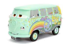 Cars Volkswagen - Fillmore Volkswagen Bus light green - 1:24 - Jada Toys - 98493 - jada98493 | Toms Modelautos