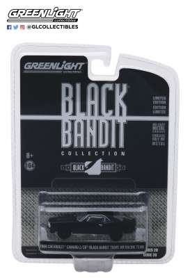 Chevrolet - Camaro Z/28 TA Racing 1969 black - 1:64 - GreenLight - gl27960B | Tom's Modelauto's Chevrolet - Camaro Z/28 TA Racing 1969 black - 1:64 - GreenLight - gl27960B | Tom's Modelauto's