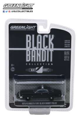 Plymouth - Fury 1975 black - 1:64 - GreenLight - gl27960D | Tom's Modelauto's Plymouth - Fury 1975 black - 1:64 - GreenLight - gl27960D | Tom's Modelauto's
