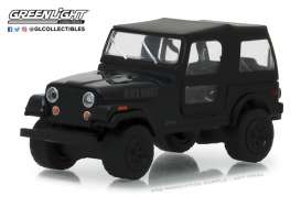 Jeep  - CJ-7 1976 black - 1:64 - GreenLight - 27960F - gl27960F | Toms Modelautos