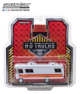 Condor  - II RV 1972 white/orange/red - 1:64 - GreenLight - 33130B - gl33130B | Toms Modelautos