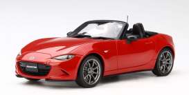 Mazda  - Roadster 2017 classic red - 1:18 - Kyosho - KSR18009cr - kyoKSR18009cr | Toms Modelautos