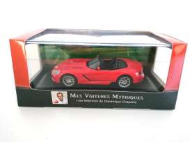 Dodge  - Viper SRT 2003 red - 1:43 - Magazine Models - ATviper - magATviper | Toms Modelautos