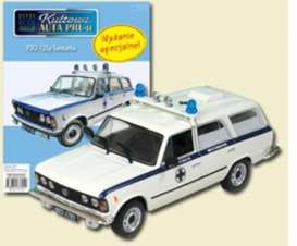 Polski Fiat - 125P 4x4 white/blue - 1:43 - Magazine Models - PCfi125Psanitarka - magPCfi125Psanitarka | Tom's Modelauto's Polski Fiat - 125P 4x4 white/blue - 1:43 - Magazine Models - PCfi125Psanitarka - magPCfi125Psanitarka | Tom's Modelauto's