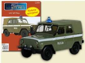 UAZ  - 469 green - 1:43 - Magazine Models - PCuaz - magPCuaz | Toms Modelautos