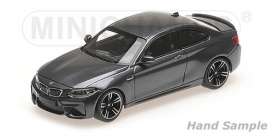 BMW  - M2 2016 grey metallic - 1:43 - Minichamps - 410026106 - mc410026106 | Toms Modelautos