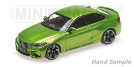 BMW  - M2 2016 green metallic - 1:43 - Minichamps - 410026107 - mc410026107 | Toms Modelautos