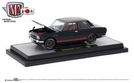 Datsun - 510 1970 gloss black - 1:24 - M2 Machines - M2-40300jpn01A | Tom's Modelauto's Datsun - 510 1970 gloss black - 1:24 - M2 Machines - M2-40300jpn01A | Tom's Modelauto's