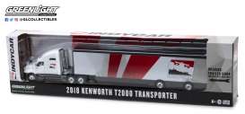 Kenworth  - 2018 white/red - 1:64 - GreenLight - 29951 - gl29951 | Toms Modelautos