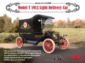 Ford  - T Light Delivery Car 1912  - 1:24 - ICM - icm24008 | Toms Modelautos