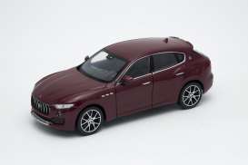Maserati - Levante 2017 red - 1:24 - Welly - welly24078r | Tom's Modelauto's Maserati - Levante 2017 red - 1:24 - Welly - welly24078r | Tom's Modelauto's