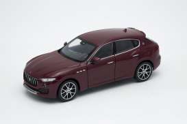 Maserati  - Levante 2017 red - 1:24 - Welly - 24078r - welly24078r | Toms Modelautos