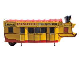 Pinder Circus  - yellow/red - 1:43 - Magazine Models - PinC05 - magPinC05 | Toms Modelautos