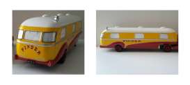 Pinder Circus  - House Trailer yellow/red - 1:43 - Magazine Models - PinC03 - magPinC03 | Toms Modelautos