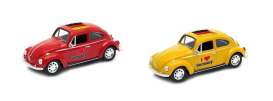 Volkswagen  - Beetle 1963 Various - 1:34 - Welly - 42343GE - welly42343GE | Toms Modelautos