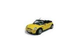 Mini  - Convertible yellow - 1:24 - Cararama - 125076y - cara125076y | Toms Modelautos