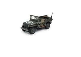 Jeep  - CJ-5 1944 army green - 1:43 - Cararama - 4-90140gn - cara90140gn | Toms Modelautos