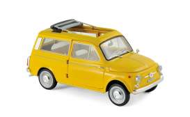 Fiat  - Giardiniera 1968 yellow - 1:18 - Norev - 187724 - nor187724 | Toms Modelautos