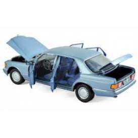 Mercedes Benz - 560 SEL 1990 pearl blue - 1:18 - Norev - nor183464 | Tom's Modelauto's Mercedes Benz - 560 SEL 1990 pearl blue - 1:18 - Norev - nor183464 | Tom's Modelauto's