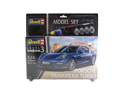 Porsche  - Panamera Turbo  - 1:24 - Revell - Germany - 67034 - revell67034 | Toms Modelautos