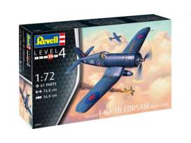 Military Vehicles  - F4U-1B Corsair Royal Navy  - 1:72 - Revell - Germany - 03917 - revell03917 | Toms Modelautos